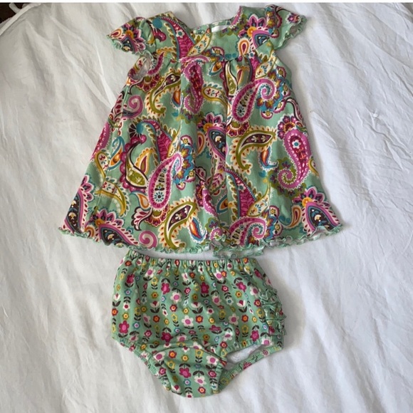 🌸Vera Bradley Two Piece Outfit Size 3/6 Months - Picture 1 of 3